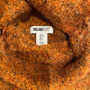William Rast Burnt Orange Knit Sweater